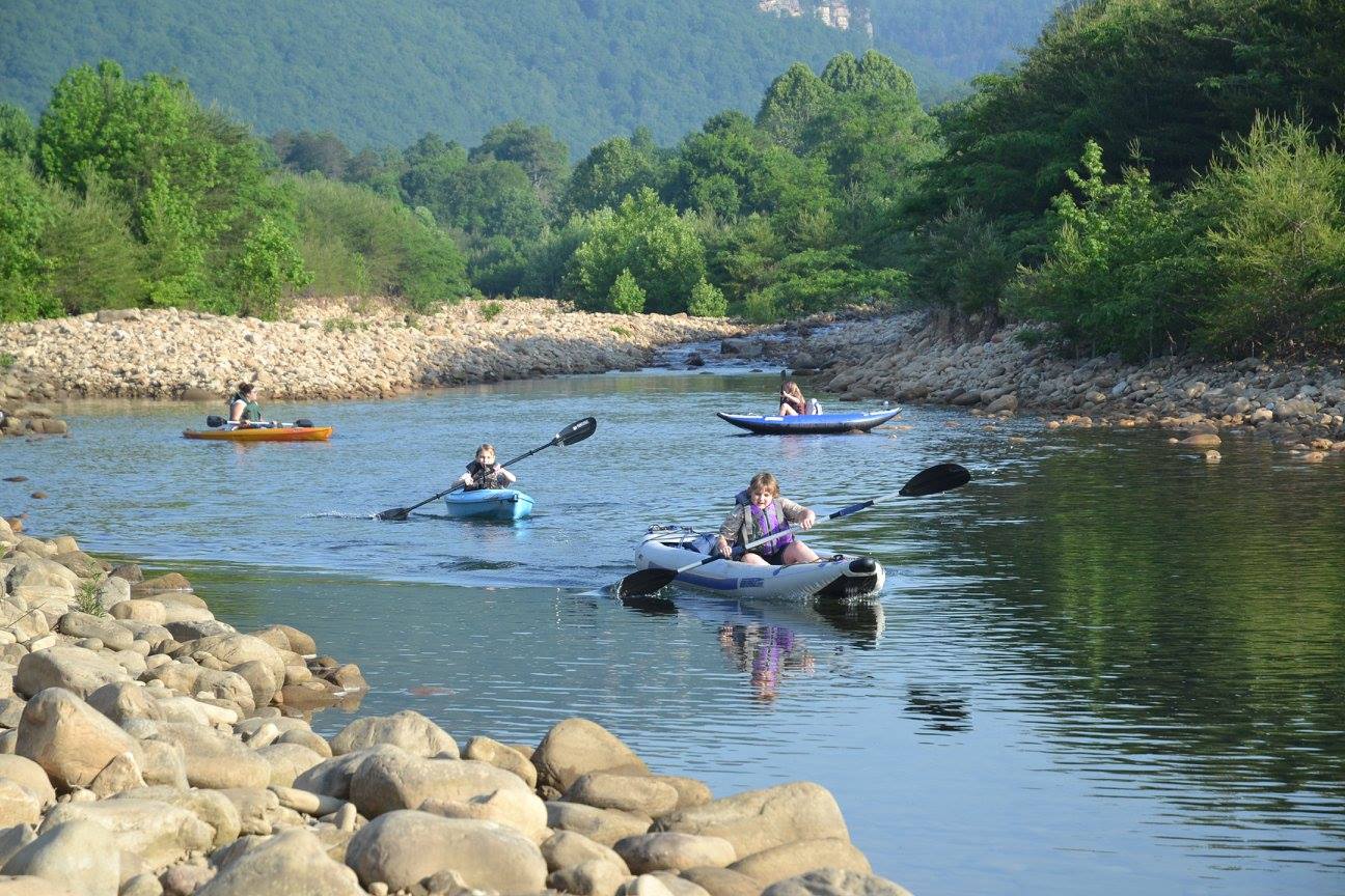 Students at Ivy Academy explore and learn by the riverside and on the waterways. (Contributed photo by Phyllis Williams)