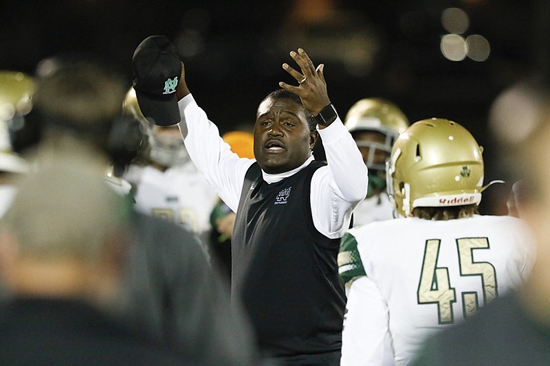 Notre Dame football coach Charles Fant must replace several talented players from last year's team that reached the state semifinals.