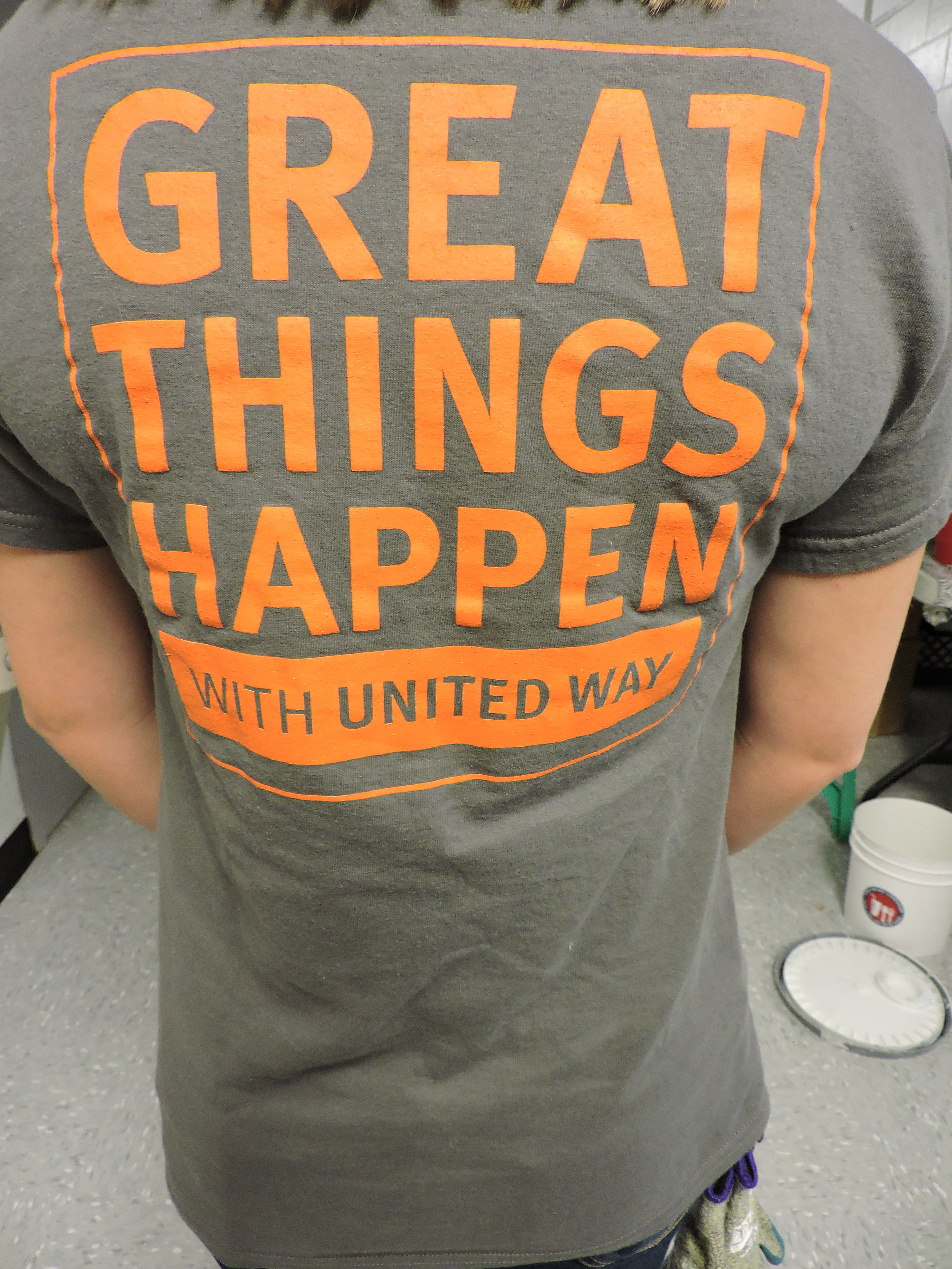 "Great things happen with United Way" is the slogan for the project at the Performance Learning Center. It is a partnership between United Way, Shaw Industries, the PLC and Communities in Schools, which is housed at the PLC.