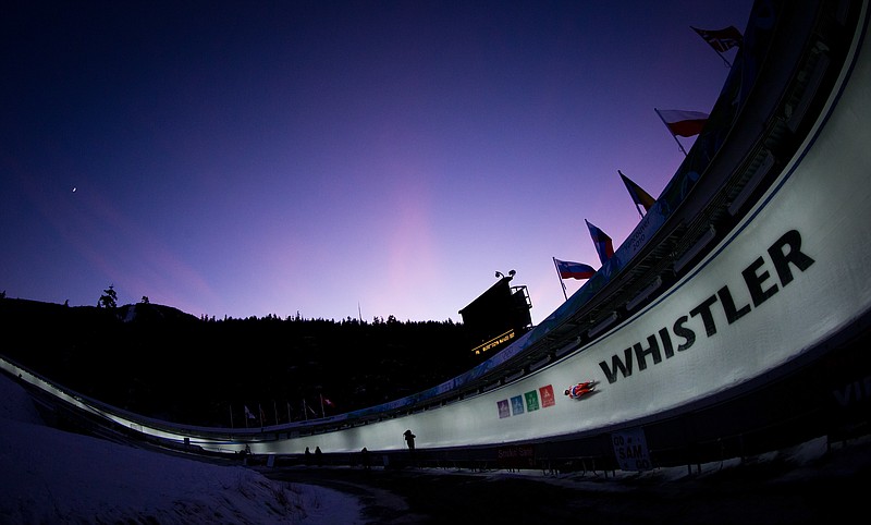 
              FILE - In this Dec. 7, 2013 file photo, Natalia Wojtusciszyn, of Poland, races down the track during the women's World Cup luge in Whistler, British Columbia. Vail Resorts, which is the largest resort operator in North America, is buying the continent's biggest ski area, Canada's Whistler, the site of the 2010 Winter Olympics. Vail Resorts Inc. announced Monday, Aug. 8, 2016, that it was purchasing Whistler Blackcomb Holdings Inc., the Canadian ski resort company, for $1.06 billion, adding to its aggressive expansion. (Darryl Dyck/The Canadian Press via AP)
            