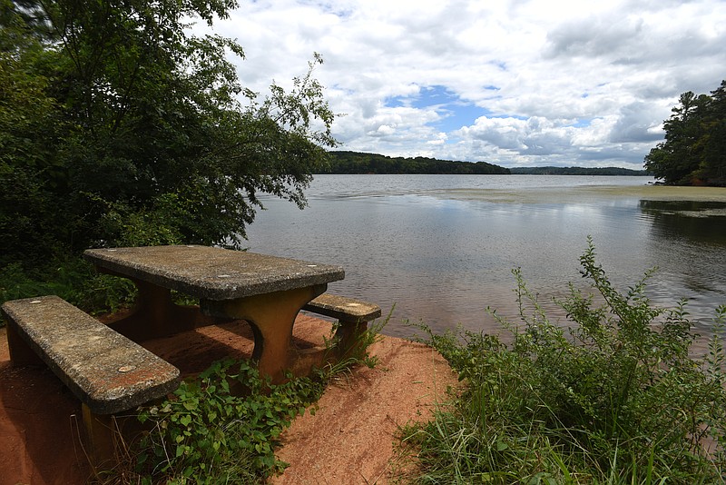 The area of Chester Frost Park known as Pinky's Point will developed by the county to provide recreation activity on the lake.
