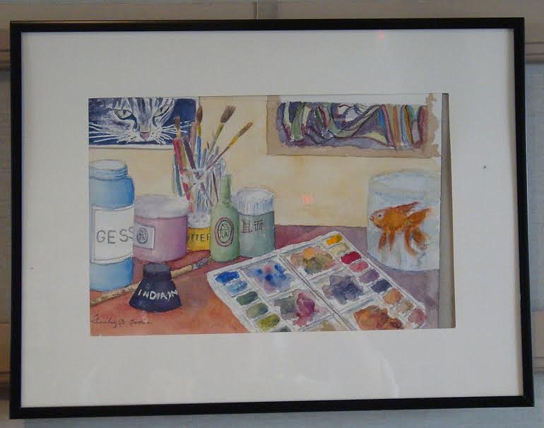 Finley Brown is artist of the month at Crossville City Hall