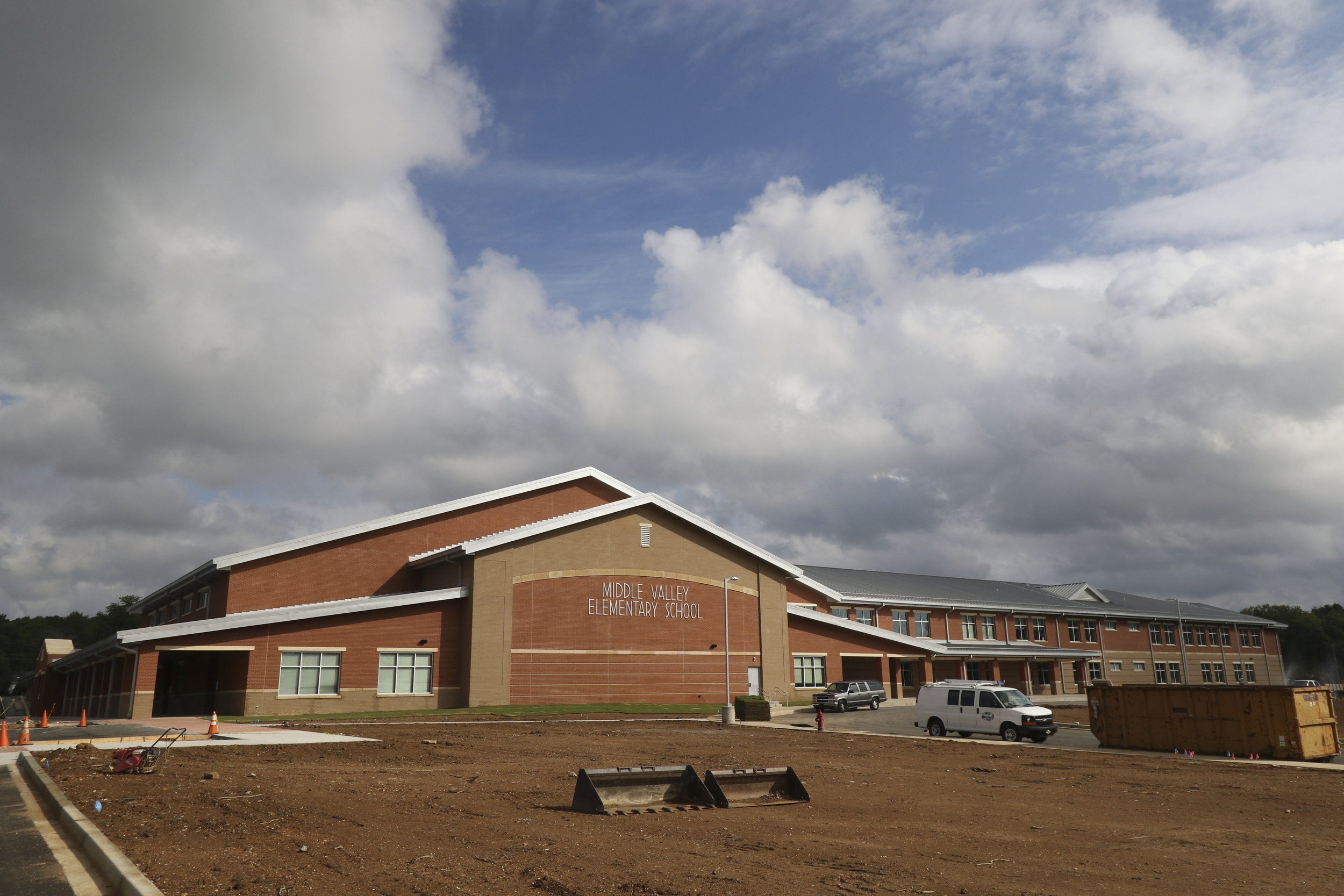 Staff Photo by Dan Henry / The Chattanooga Times Free Press- 8/9/16. The new Middle Valley Elementary School on Tuesday, August 9, 2016.