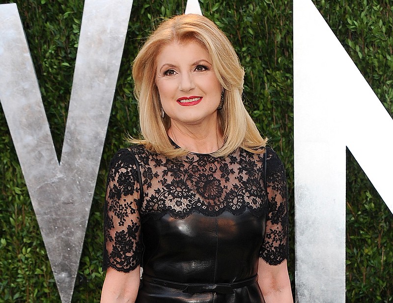 
              FILE - This Feb. 24, 2013 file photo shows Arianna Huffington arrives at the 2013 Vanity Fair Oscars Viewing and After Partyl in West Hollywood, Calif.  Huffington says she is stepping down as editor-in-chief to focus on a health startup, Thursday, Aug. 11, 2016.  (Photo by Jordan Strauss/Invision/AP, file)
            
