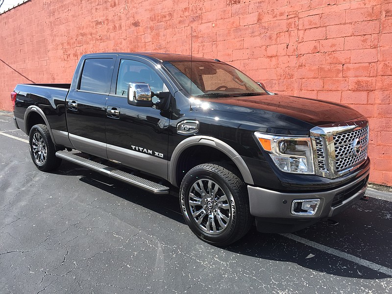 The Nissan Titan HD is assembled in Canton. Miss.


