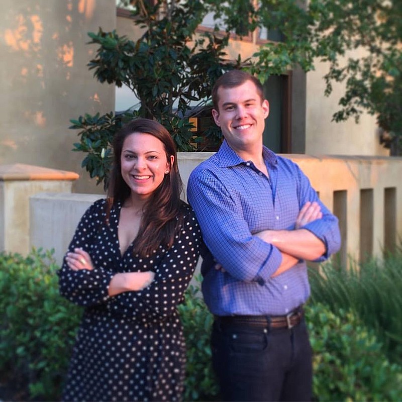 Priya Boyington, left, and Jay Lanners are co-founders of Wiser. Boyington is from Chattanooga, and Lanners is from Covington, Ga. The startup is based in San Fransisco.