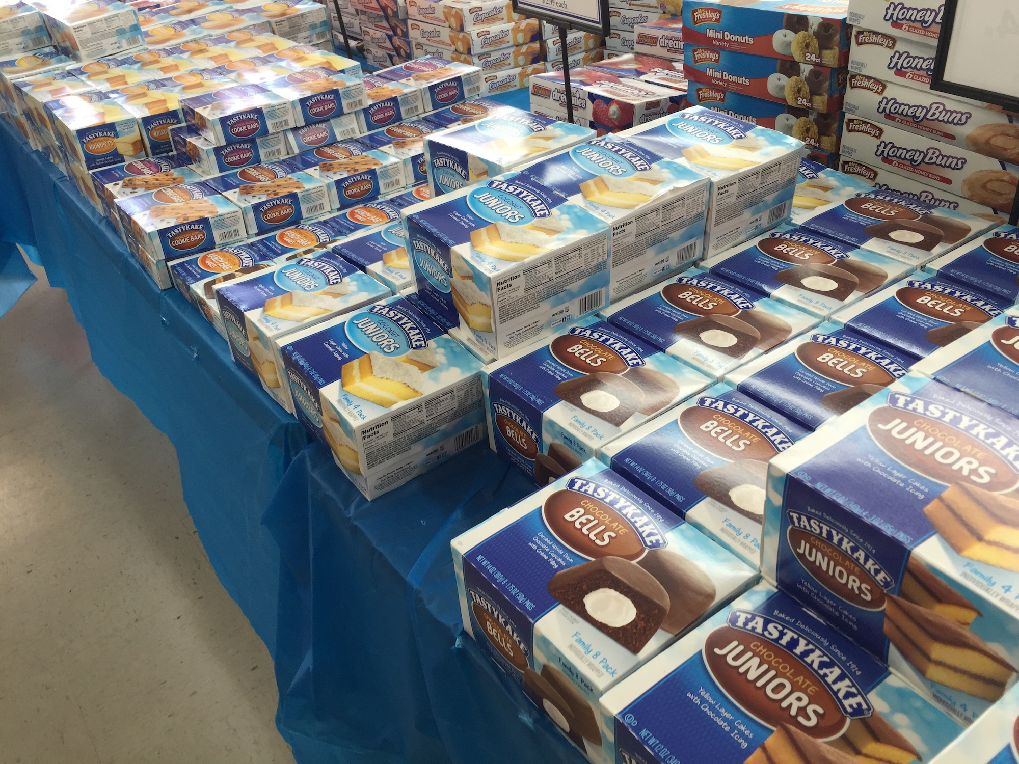 Flowers Bakery makes a variety of breads and TastyKakes in Cleveland, Tenn. The items are sold at the company's thrift store.