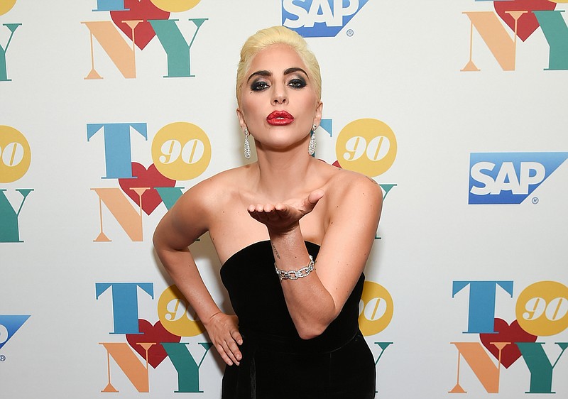 
              FILE - In this Wednesday, Aug. 3, 2016 file photo, singer Lady Gaga attends Tony Bennett's 90th birthday celebration at the Rainbow Room at Rockefeller Plaza in New York. Warner Bros. announced Tuesday, Aug. 16, 2016, that Lady Gaga and Bradley Cooper are starring in a remake of "A Star is Born." The film will mark both the singer-actress' first leading role in a movie and the directorial debut of the "American Sniper" and "Silver Linings Playbook" actor-producer. (Photo by Evan Agostini/Invision/AP, File)
            