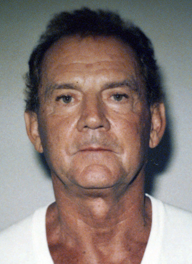 
              FILE - This 1995 file photo taken in West Palm Beach, Fla., and released by the FBI shows Francis P. "Cadillac Frank" Salemme. Despite moving more than 1,000 miles from Boston, the ex-mob boss remained an ardent supporter of the New England Patriots while in witness protection. Members of an Atlanta-based Patriots fan club tell WPRI-TV in Providence, R.I., that Salemme attended at least three of the group's game watching parties under an assumed name during the past two seasons. Salemme was arrested Wednesday, Aug. 10, 2016, in Connecticut on charges he murdered a witness in 1993. (Federal Bureau of Investigation via AP, File)
            