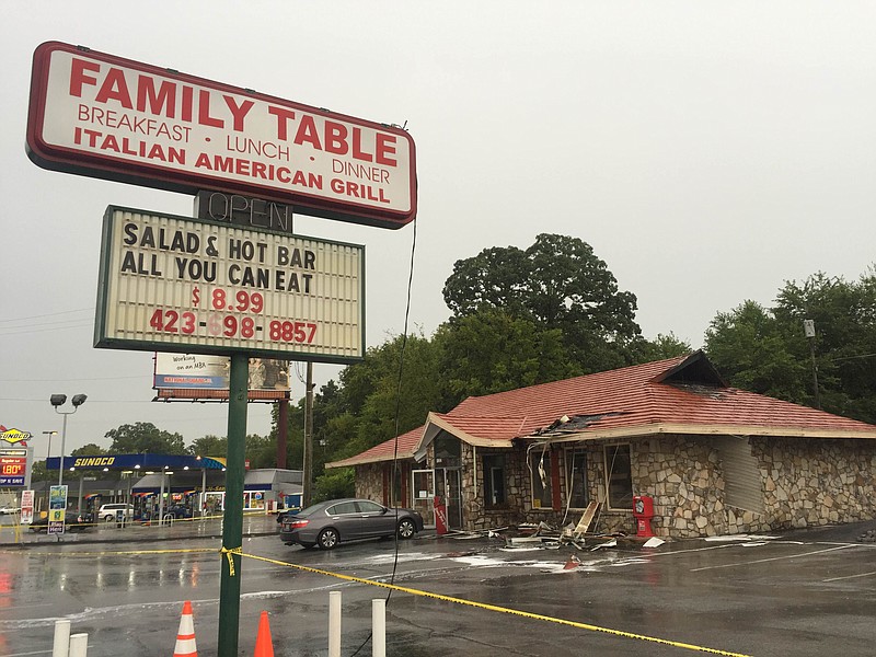 A fire was reported at Family Table Thursday afternoon (8-18-2016).