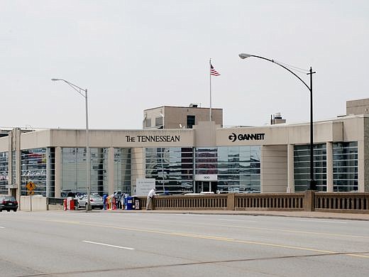 Here is The Tennessean building at 1100 Broadway in downtown Nashville May 3, 2007.  (Ricky Rogers/The Tennessean)