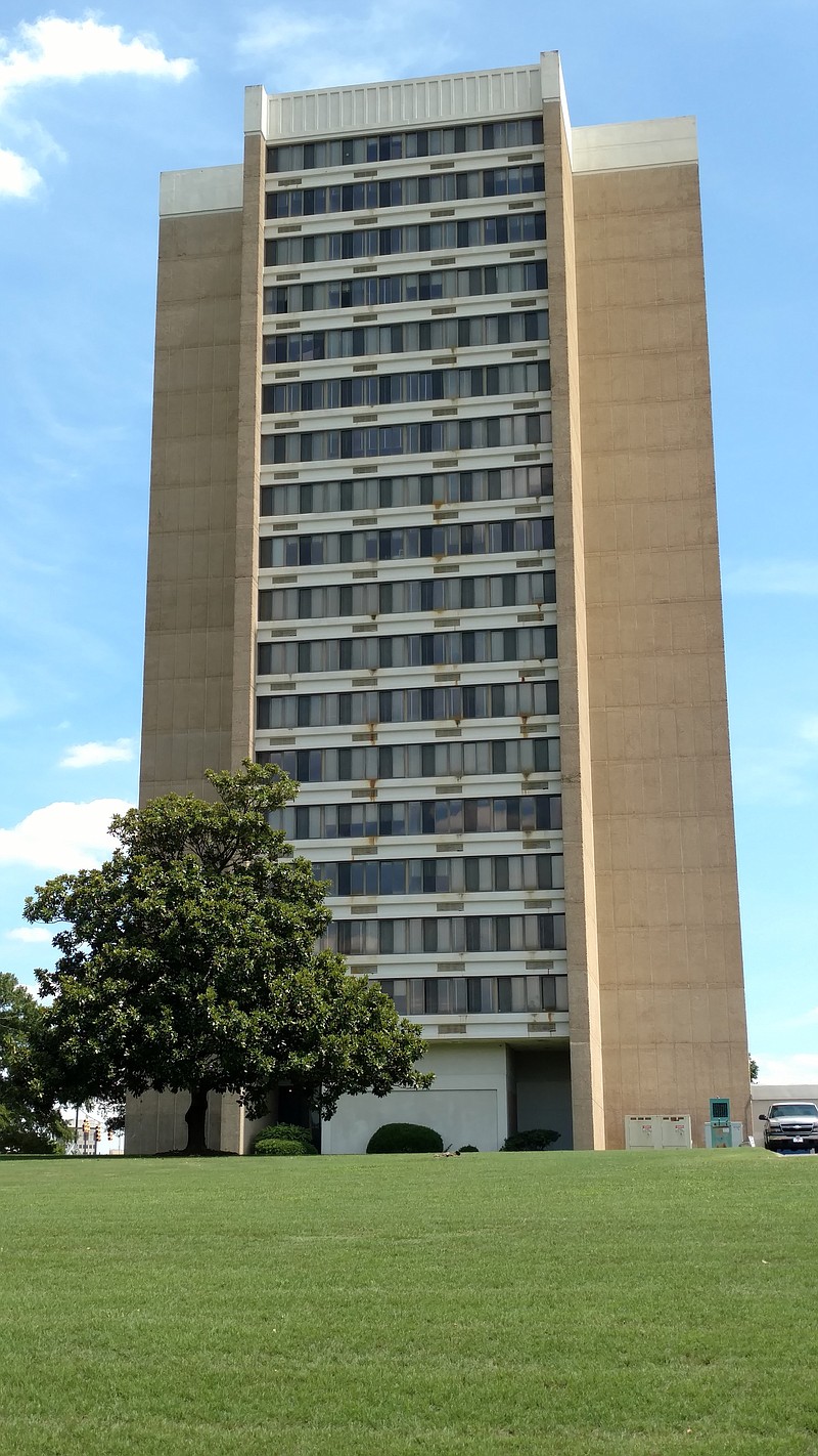 Jaycee Towers off M.L. King Boulevard is slated for a $12 million upgrade, according to a developer. The apartment building for low-income elderly residents was built in 1970.