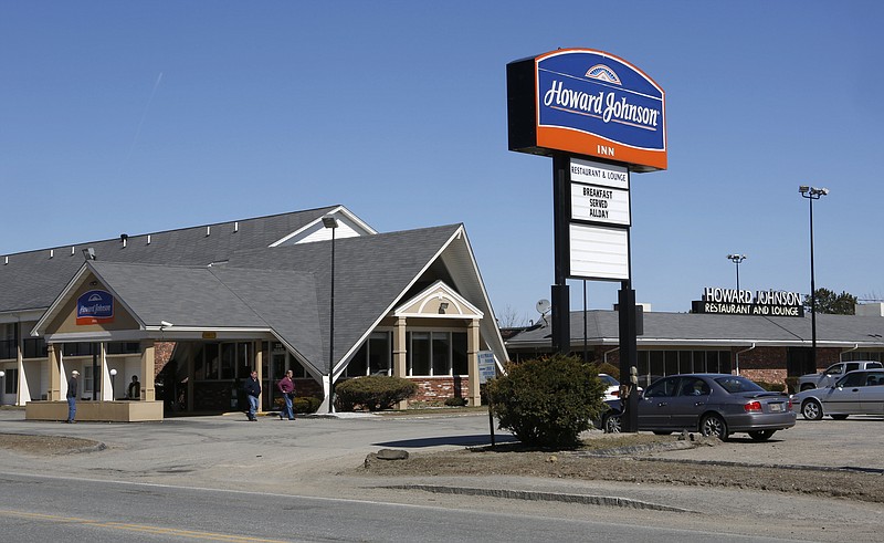
              FILE - In this April 16, 2015 photo, the Howard Johnson Inn and Restaurant is seen in Bangor, Maine. One of the last two Howard Johnson restaurants will close Sept. 6, 2016, taking with it the fried clam strips, ice cream _ and a slice of roadside Americana. (AP Photo/Robert F. Bukaty, File)
            