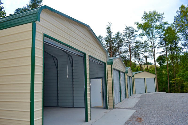 Bryan College's bass anglers have some brand-new on-campus garages for their boats.