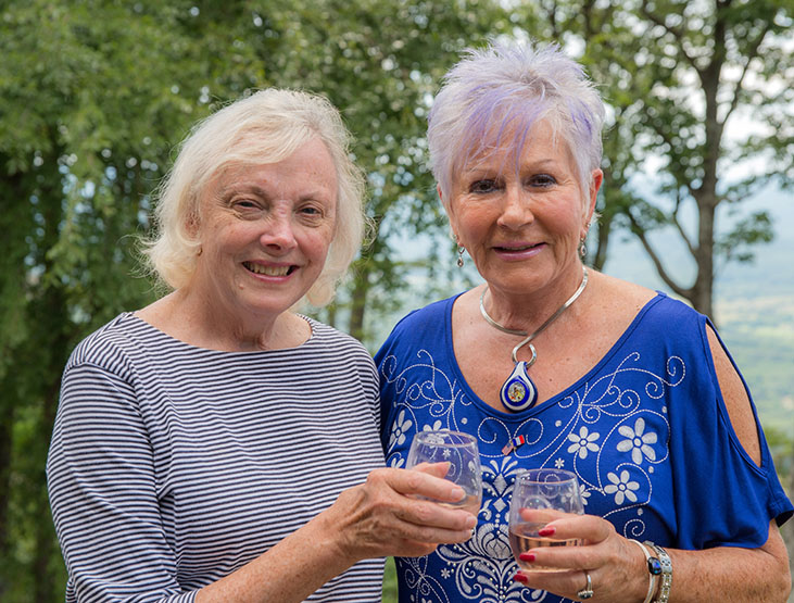 Geraldine Charton and Claudine Pantelias