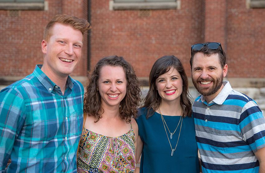 Tad & Abbie Russell and Erin & Graham Harrell