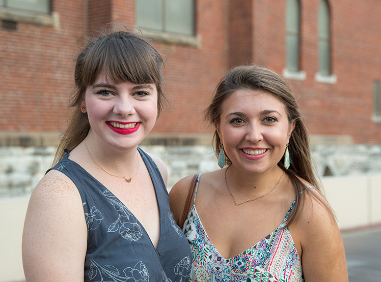 Kelsey Weaver and Caroline Beatse