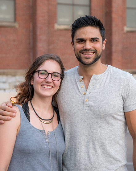 Beth Maxfield and Clayton Hardacre