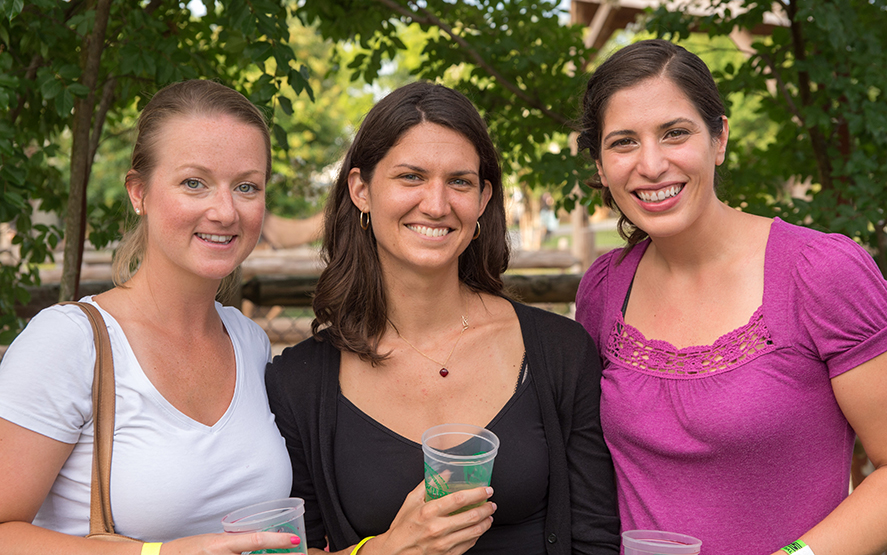 Maggie Rodenhizer, Carolyn Meyer and Michelle Cook