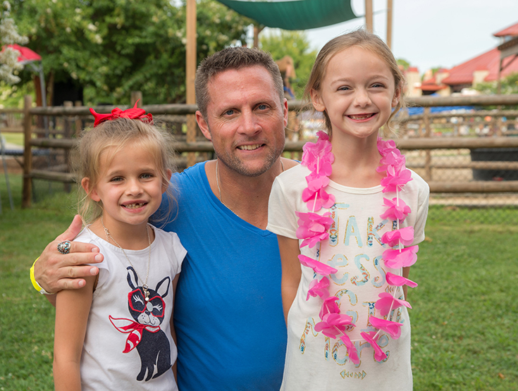 Eliana Phillips, Patrick Crossman and Sarah Hendricks