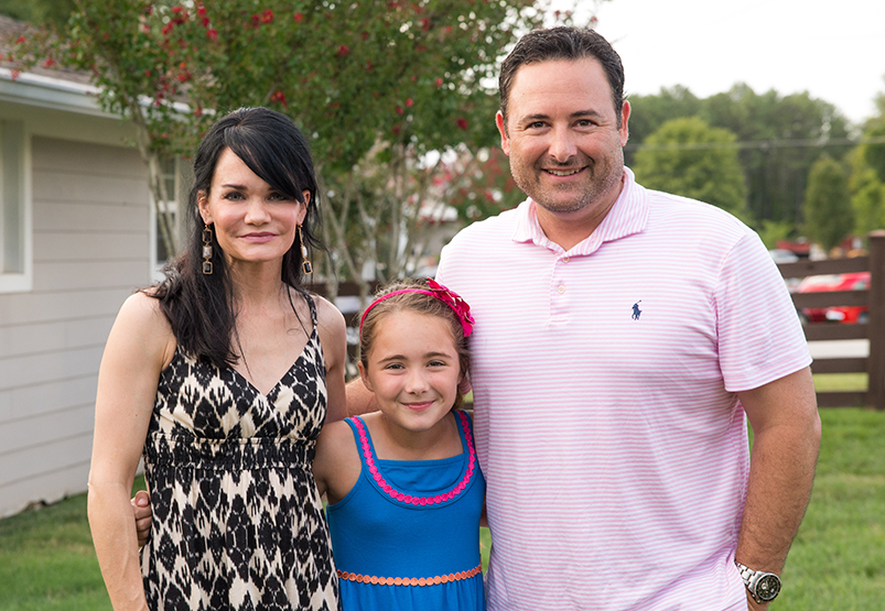 Jenny, Allie and Matt McFarland