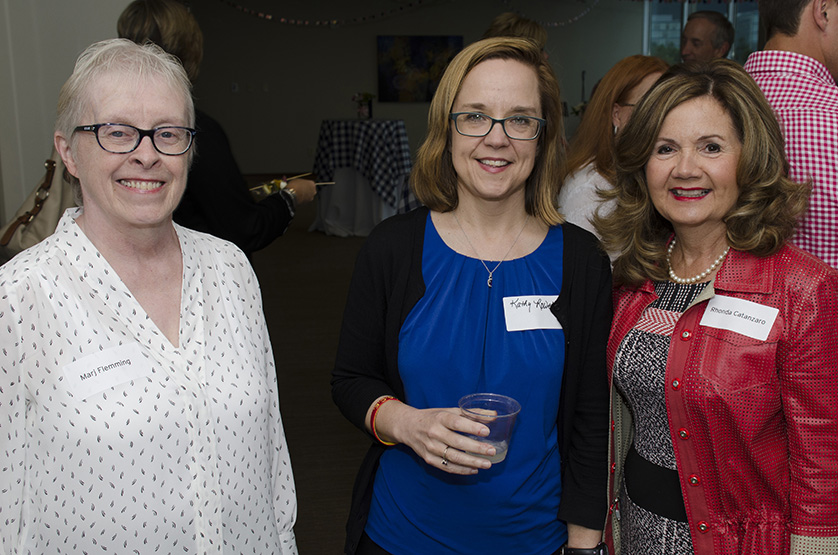Marj Flemming, Kathy Rowell and Rhonda Catanzaro