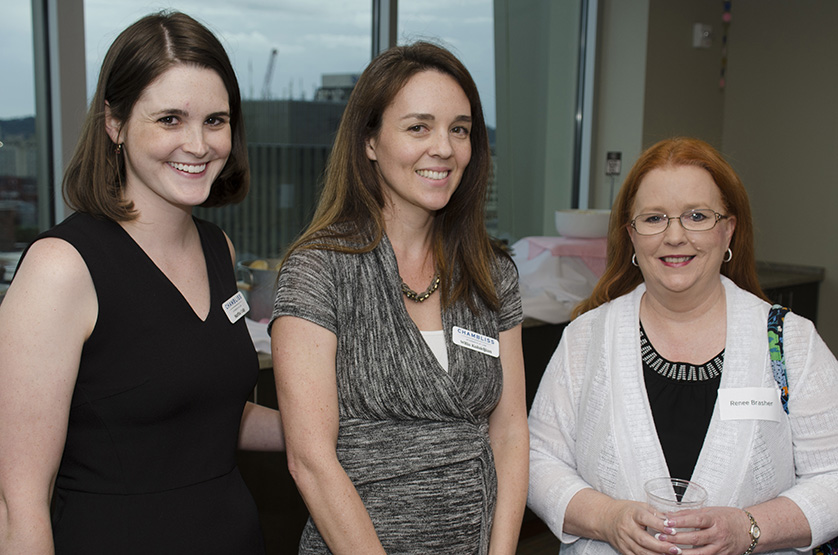 Martha Culp, Willa Kalaidjian and Renee Brasher