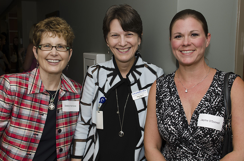 Debbie Hembree, Dana Perry and Jayne O'Donnell