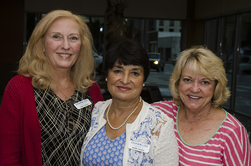 Cathy Vercoe, Stella Trotter and Phyllis Barbee