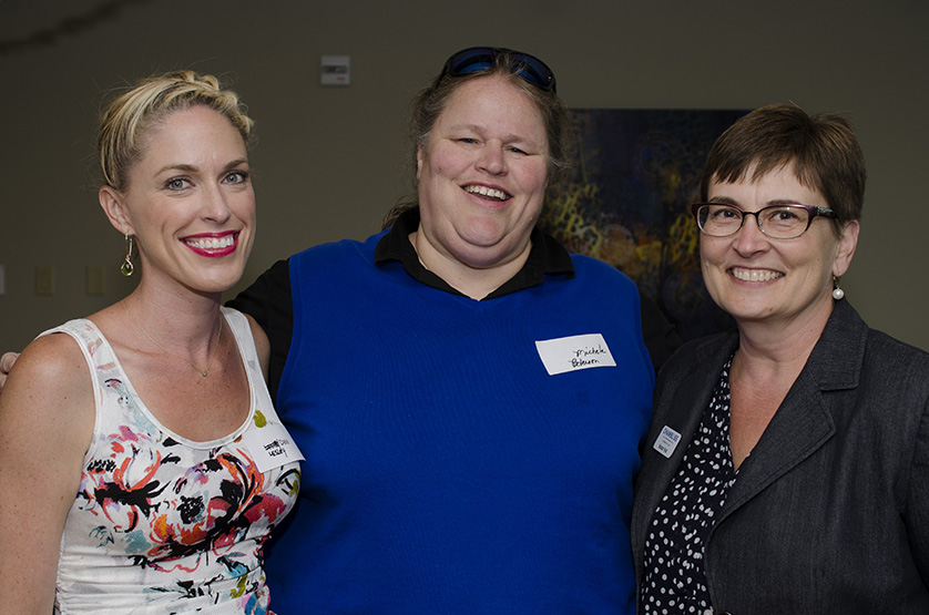 Lesley Dale, Michele Peterson and Susan Veal