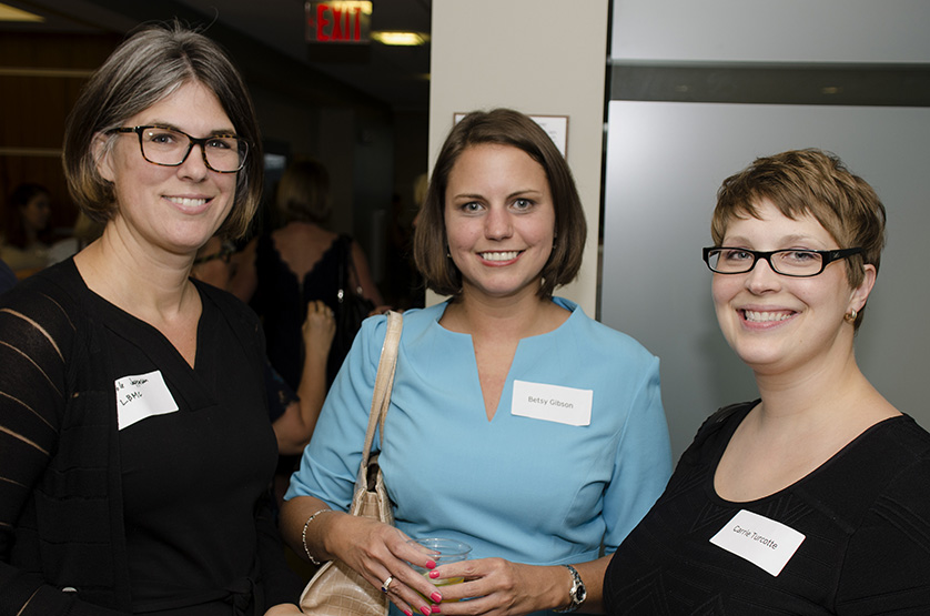 Nicole Jeppesen, Betsy Gibson and Carrie Turcotte