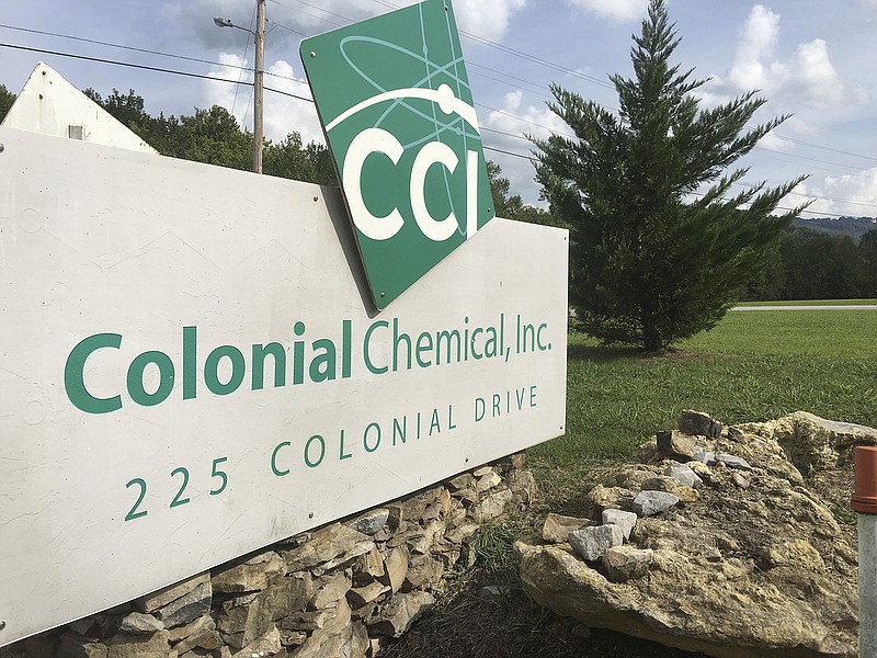 Colonial Chemical is located in New Hope, Tenn..