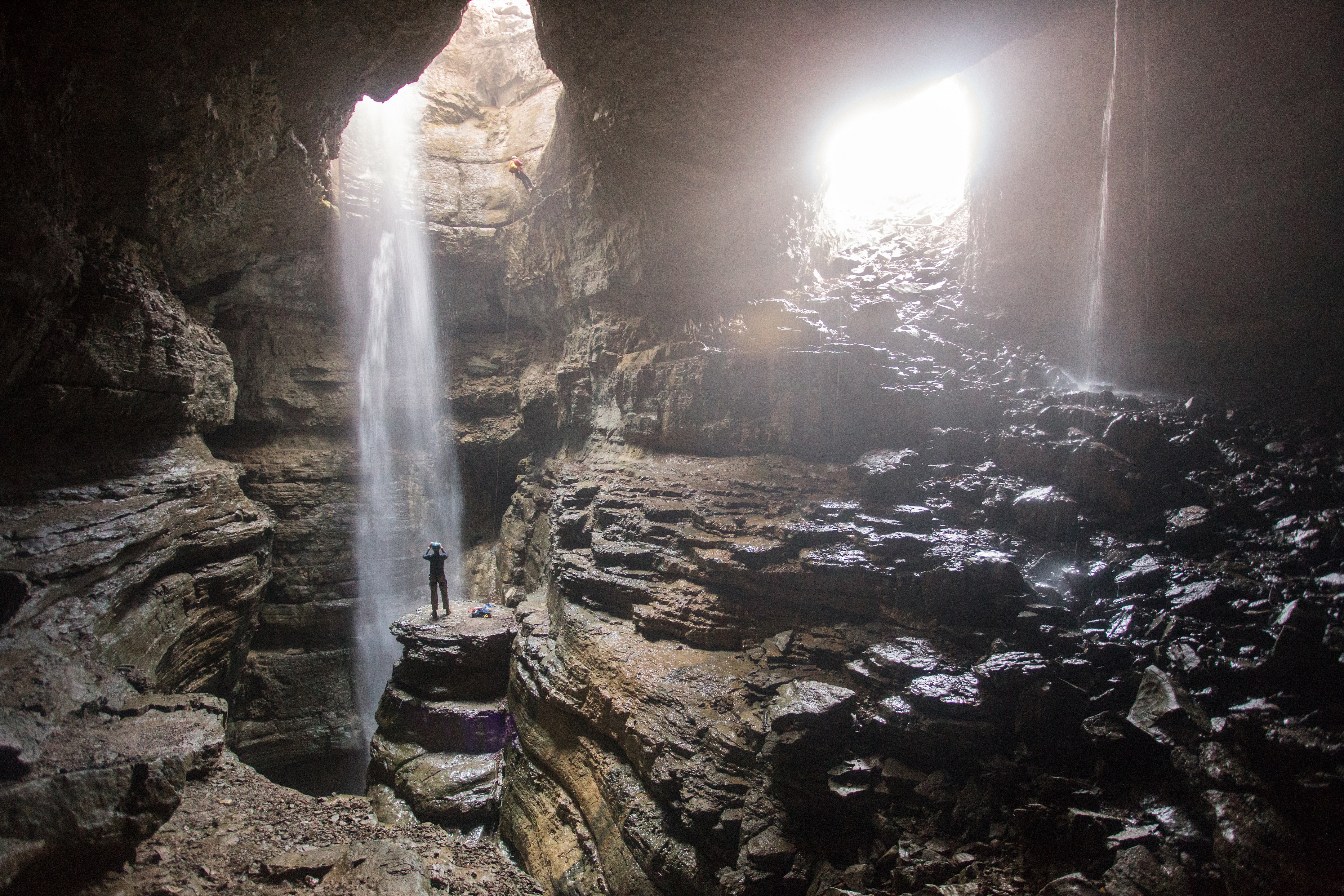 SCCi's Stephens Gap, located on a 123-acre preserve in Alabama, is one of the most photographed caves in the world. Its image has even appeared in National Geographic Magazine. (Contributed photo by Stephen Alvarez)