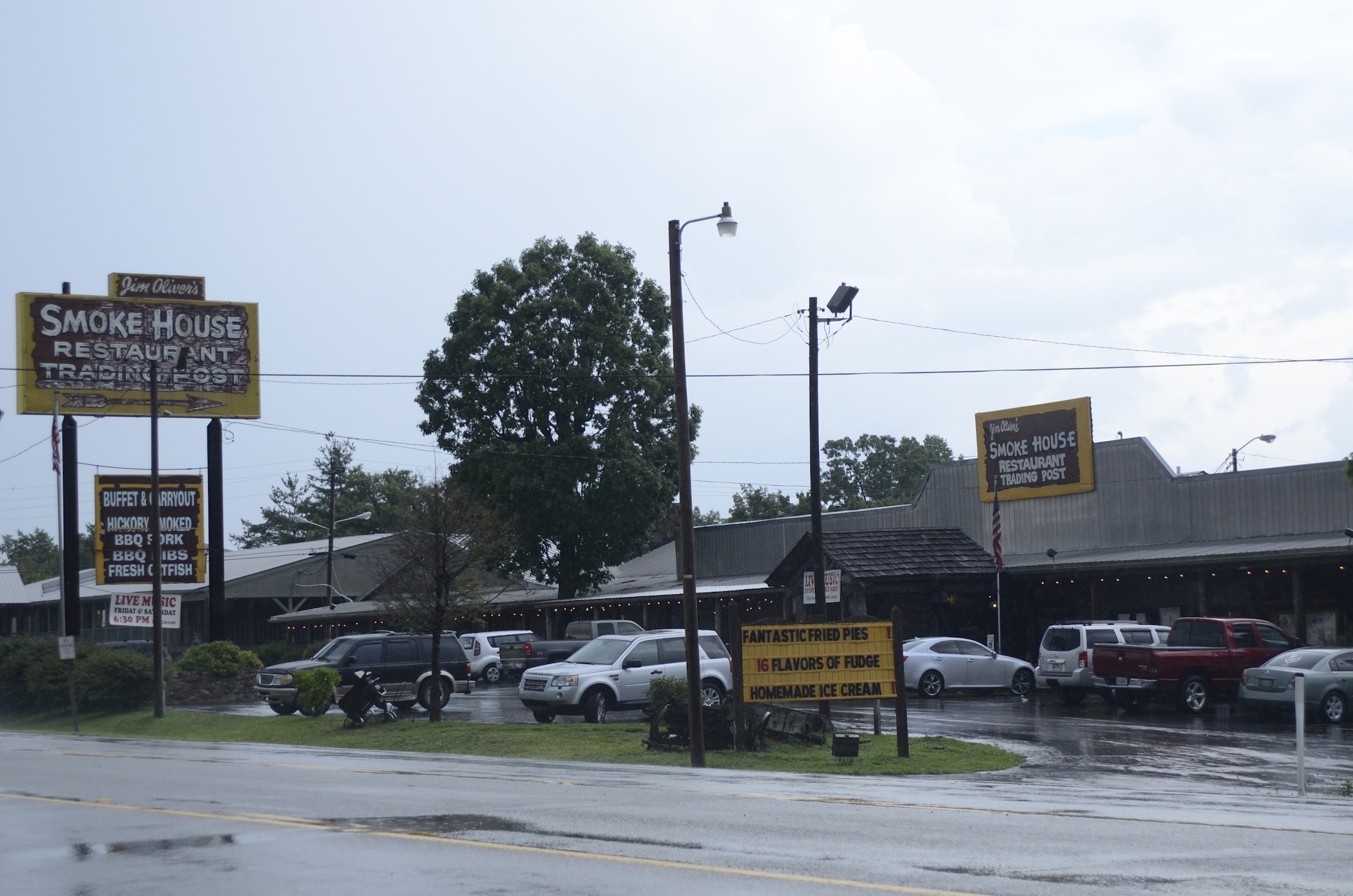 Sit down to a home-cooked meal at Jim Oliver's Smoke House Restaurant, a Monteagle fixture for 55 years.