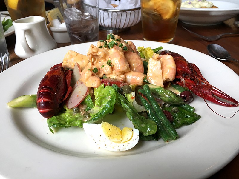 Riviera Salad at Chez Fonfon (Contributed photo courtesy of Greater Birmingham Convention and Visitors Bureau)