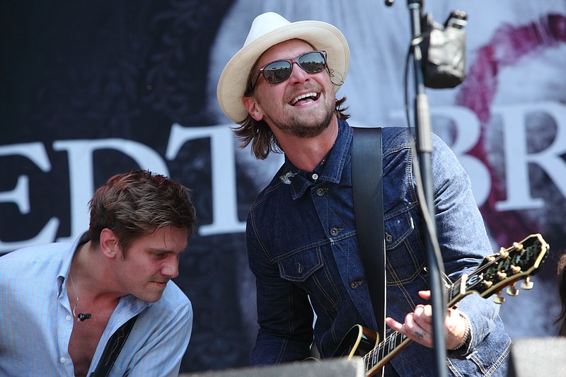 
              FILE - In this Oct. 14, 2012 file photo, Needtobreathe performs at Austin City Limits Music Festival in Austin, Texas. The band released a new album in July and launched a new tour that kicked off on Aug. 17. (Photo by John Davisson/Invision/AP, File)
            