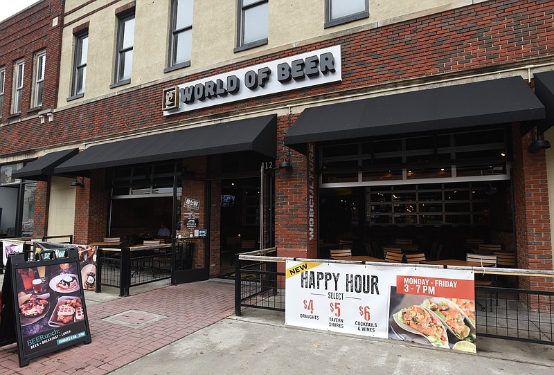 The World of Beer at 432 Market Street operated for the past two years before closing Sunday.

