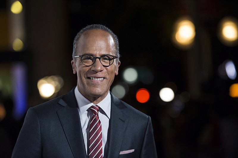 
              FILE - In this Oct. 28, 2015, file photo, NBC Nightly News anchor Lester Holt arrives at the 9th Annual California Hall of Fame induction ceremonies at the California Museum, in Sacramento, Calif.  Holt will moderate the first scheduled presidential debate on Sept. 26, 2016 with  ABC’s Martha Raddatz, CNN’s Anderson Cooper and Fox News Channel’s Chris Wallace lined up for others. (Jose Luis Villegas/The Sacramento Bee via AP, Pool, File)
            