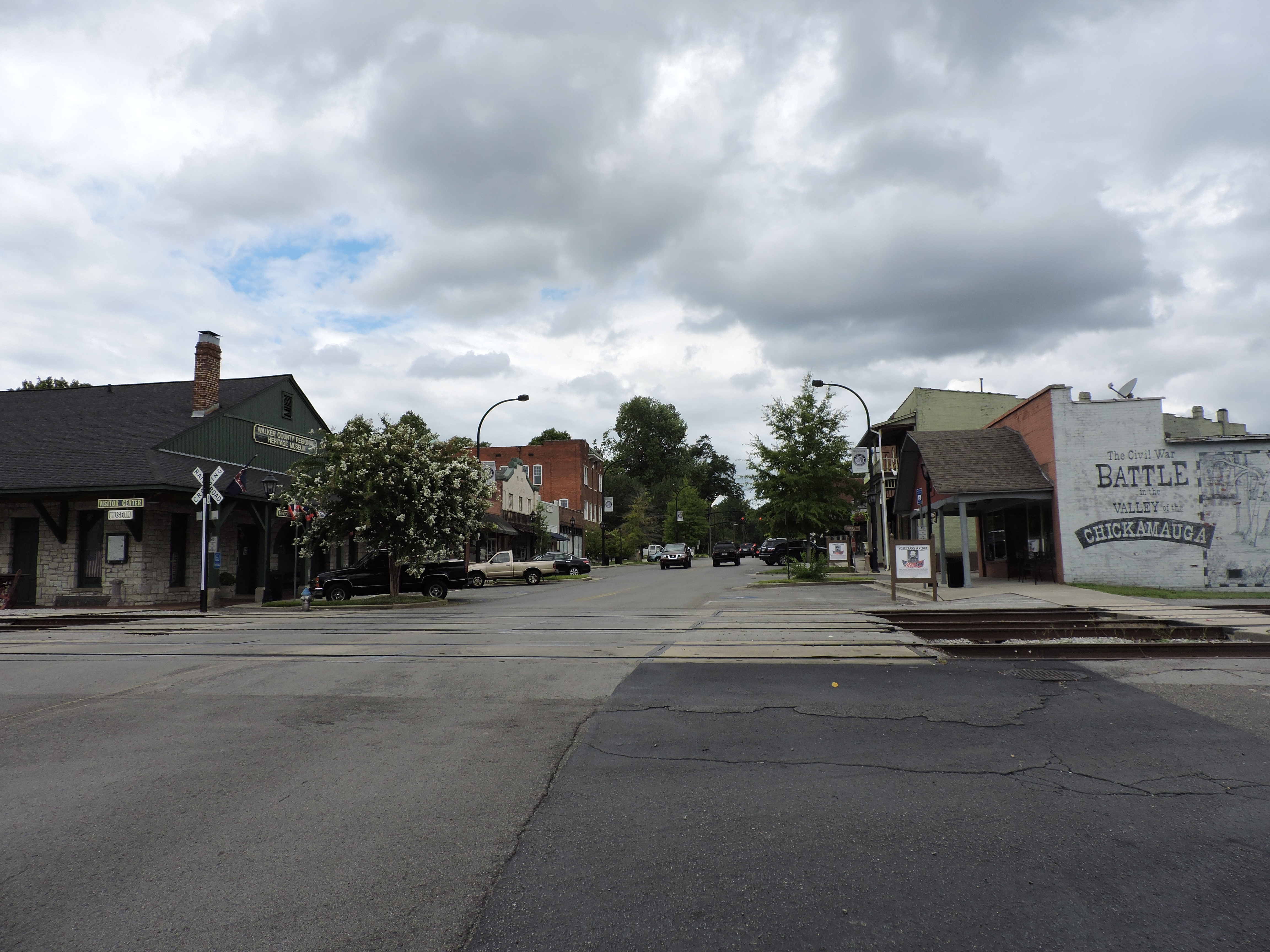Downtown historic Chickamauga will undergo a face-lift in the near future after plans from UGA's Carl Vinson Institute were revealed recently at a Chickamauga Council meeting.