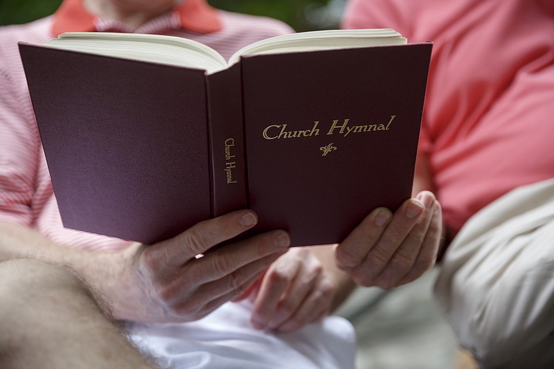 "The Church Hymnal" was dubbed the Red-Back Hymnal due to its maroon hardback cover.