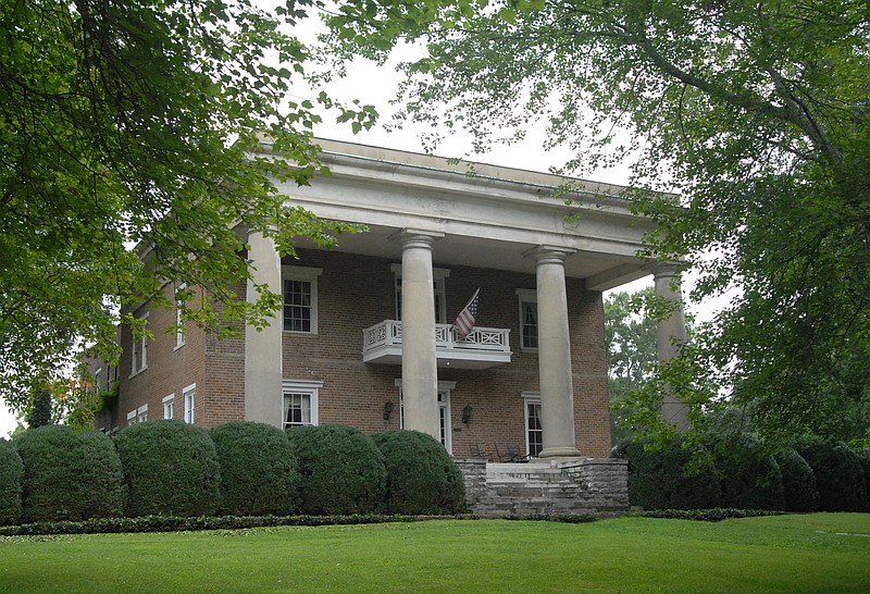 Historic Gordon-Lee Mansion is the site of the Blue & Gray Barbecue and Festival in Chickamauga, Ga.
