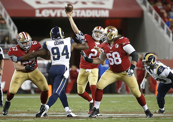 Rams fall 28-0 to 49ers in 1st game since move back to L.A.