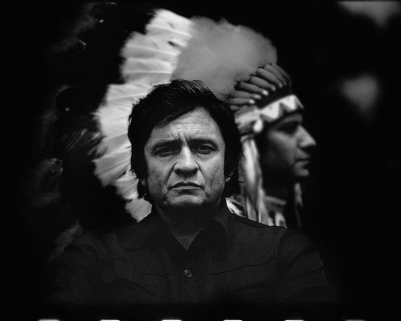 This undated photo shows Johnny Cash.