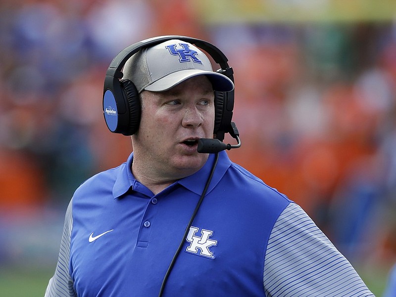 Kentucky football coach Mark Stoops will try to lead the Wildcats to their first win of the season when they face New Mexico State on Saturday. The Wildcats are 0-2 for the first time since 1996, and Stoops has pledged to become more involved on defense for his team.