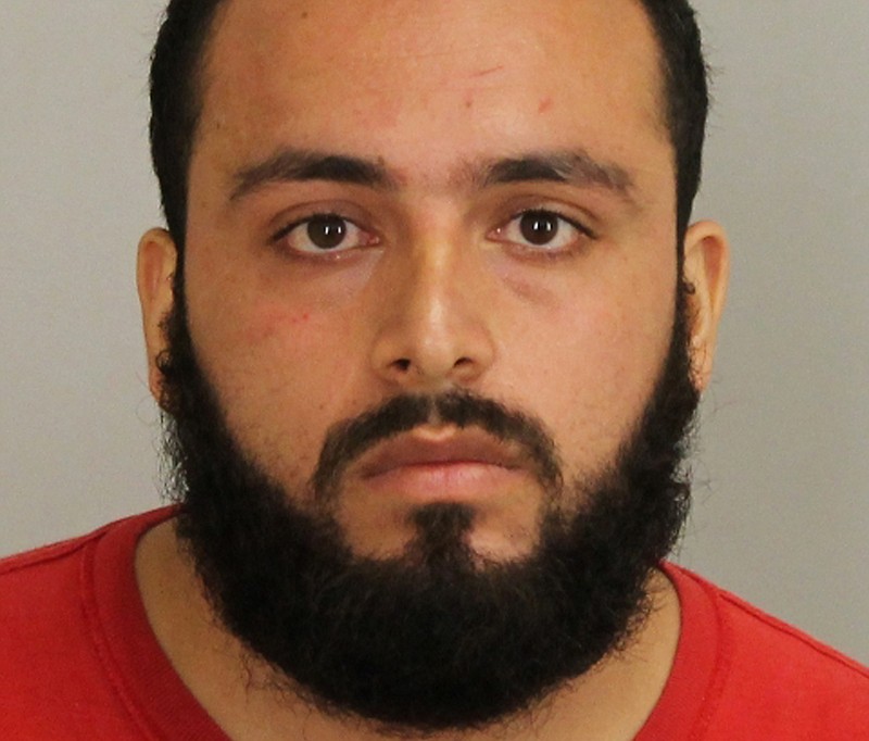 This September 2016 photo provided by Union County Prosecutor's Office shows Ahmad Khan Rahami, who was charged with multiple counts of attempted murder of police officers in the shootout that led to his capture Monday, Sept. 19, 2016. He is the suspect in the weekend bombings in New York and New Jersey.