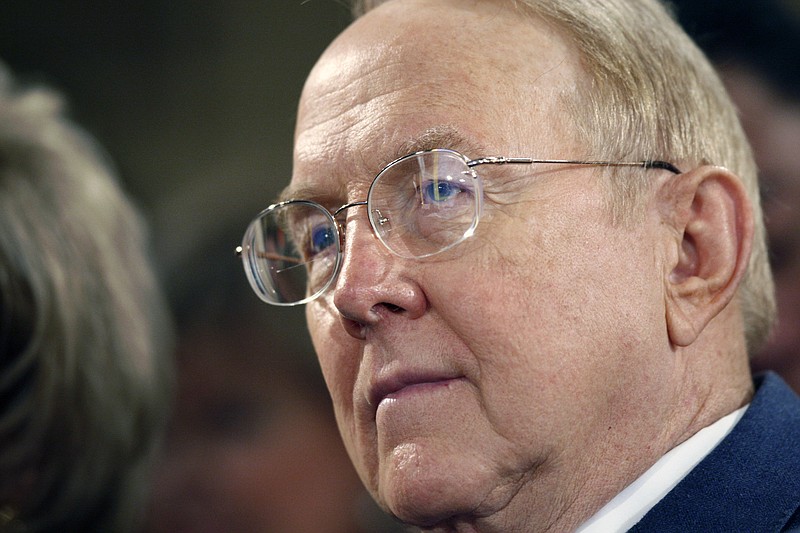 "Focus on the Family" founder James Dobson was for many years a leader in the evangelical community, which helped decide at least five presidential elections. The influence of evangelicals, who this year must decide between flawed candidates in both mahjor parties, has since waned.