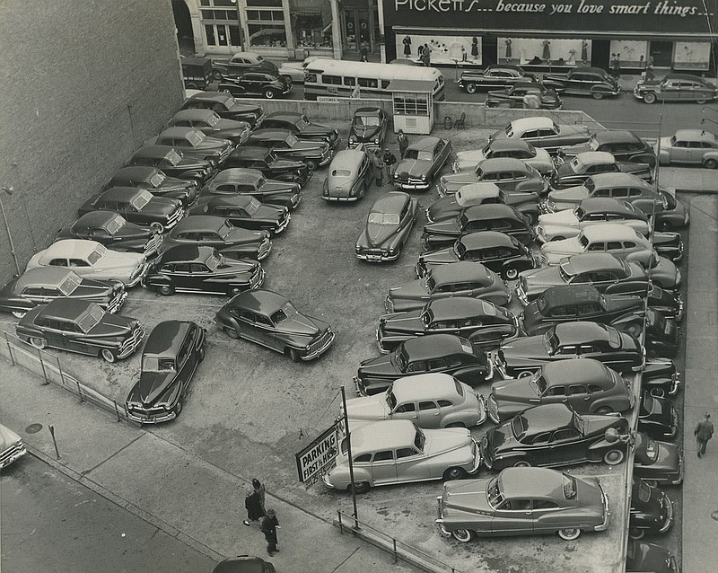 The bi-level Car Park lot between Georgian Avenue and Cherry Street.