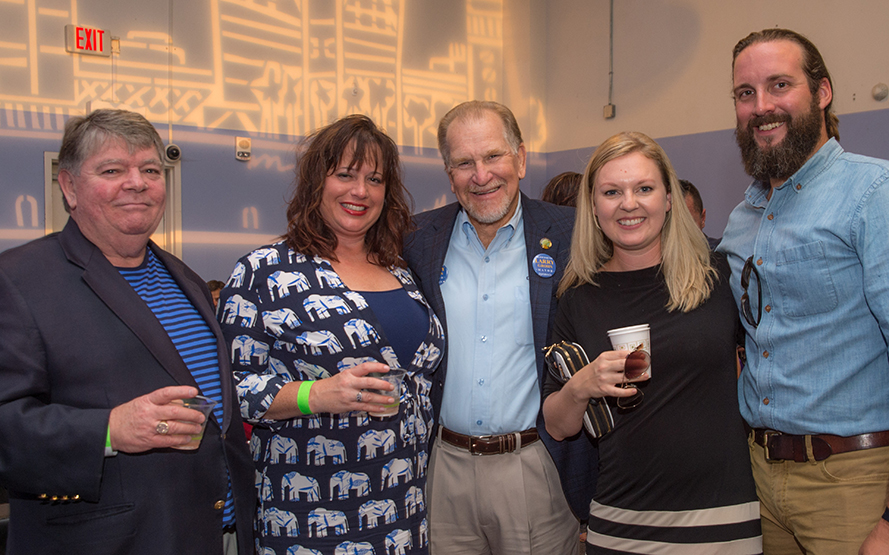 Richard Johnson, Victoria Overholser, Larry Grohn, Tiffany & Michael Robinson