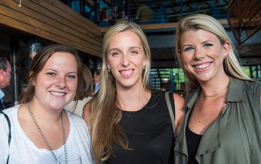 Laura Brock, Mary Alice Brock and Emily Smith