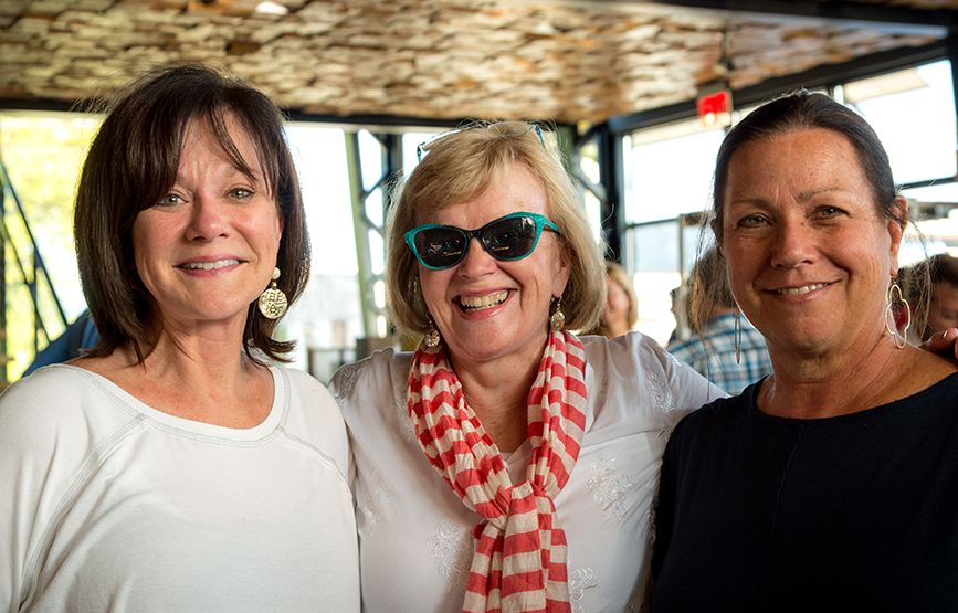 Darlene Brown, Donna Foster and Phyllis Miller